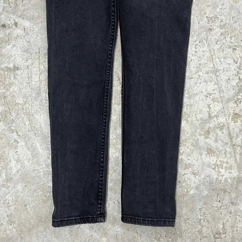 Levis Jeans Mens 32x32 Black Pants 512 Slim Tapered Skater Goth Denim